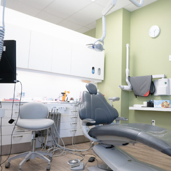 Dental Chair in Dental Office