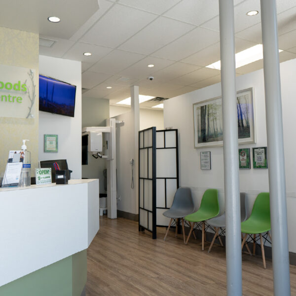 Waiting Area in dental office