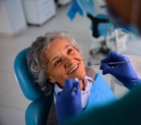 old lady dentures in winnipeg at greenwoods dental centre