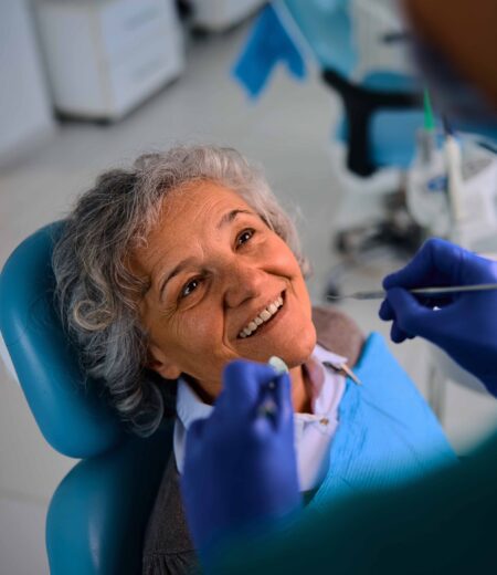 old lady dentures in winnipeg at greenwoods dental centre