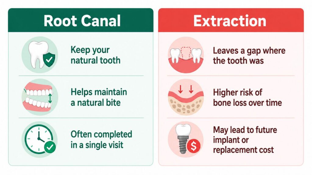 Root canal vs Extraction